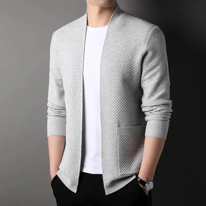 Open Cardigan For Men