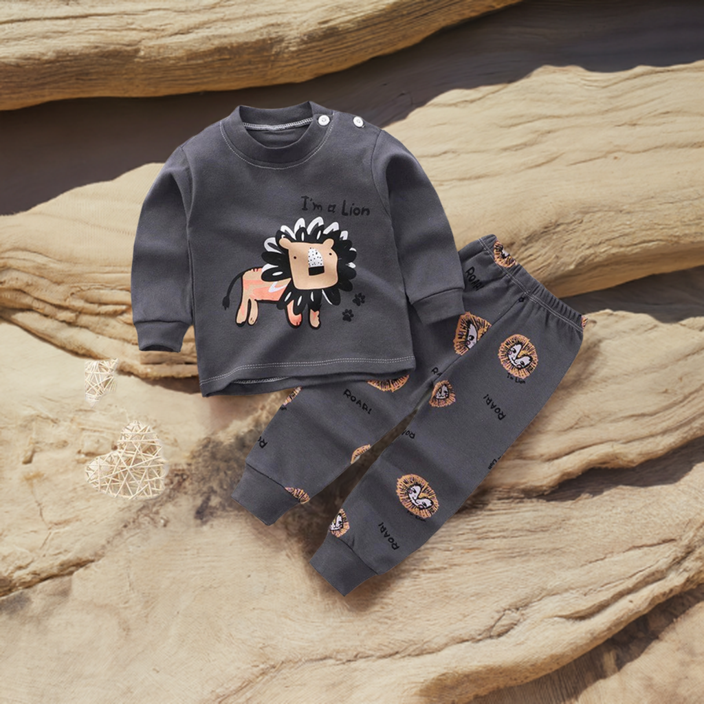 100% Cotton Infantil Underwear Suits Newborn Baby Girl Outfits Autumn Babies Clothes + Trousers Kids Sets