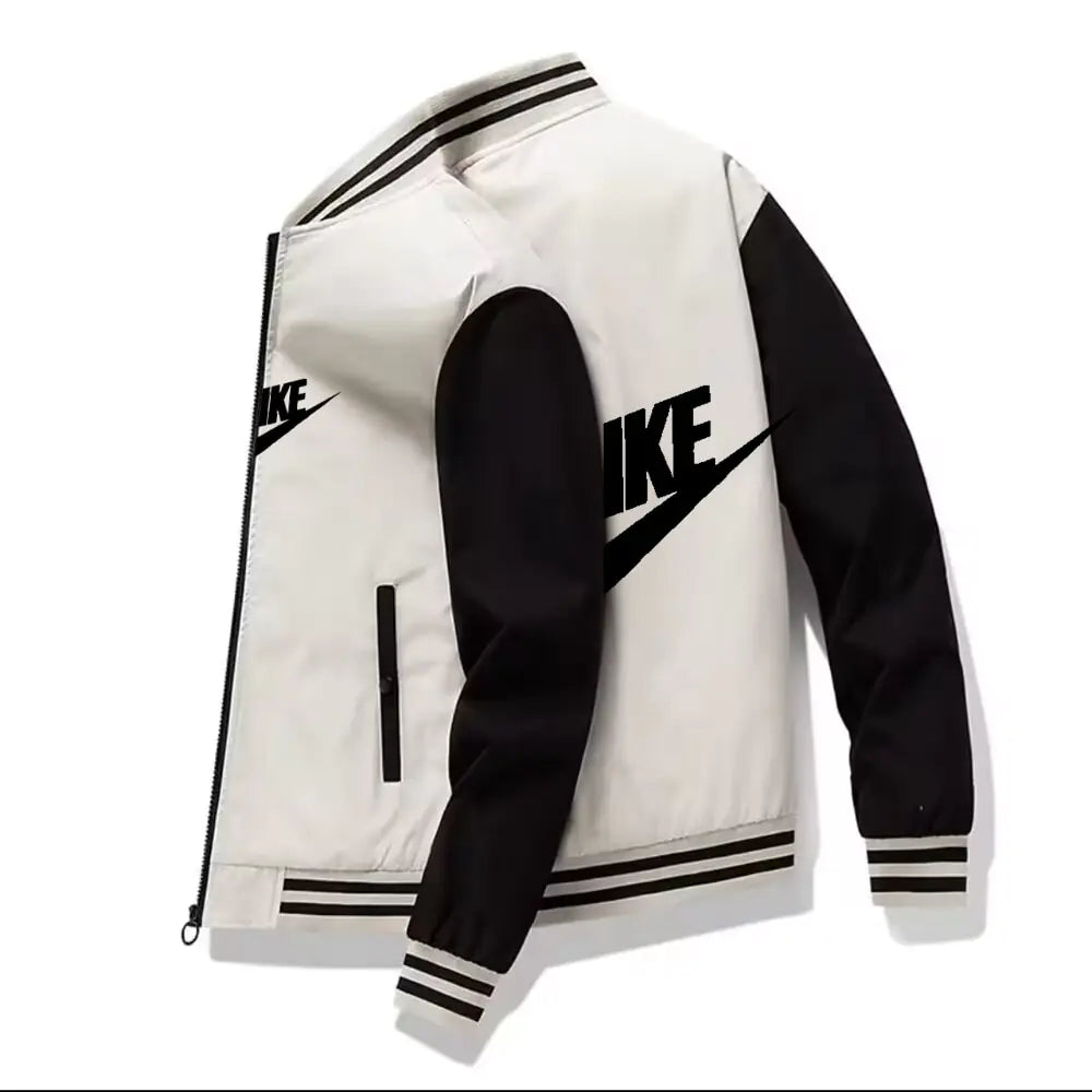 2023 Autumn Camping Jacket High quality printed men's outdoor sports jacket Hooded windproof fashion casual brand sports jacket