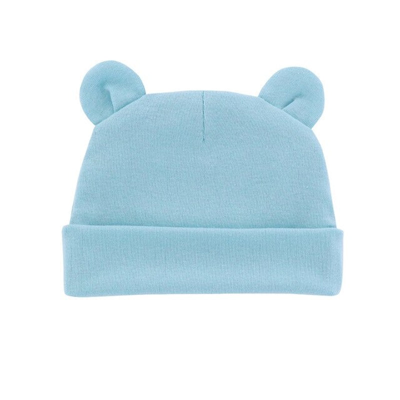 Soft Newborn Hat Baby Beanie Cotton Infant Bonnet Baby Cap for Girls Boys Kids Hats Newborn Photography Props Accessories 0-12M