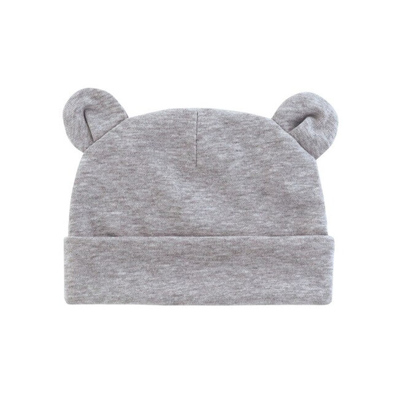 Soft Newborn Hat Baby Beanie Cotton Infant Bonnet Baby Cap for Girls Boys Kids Hats Newborn Photography Props Accessories 0-12M
