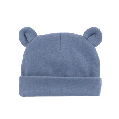 Soft Newborn Hat Baby Beanie Cotton Infant Bonnet Baby Cap for Girls Boys Kids Hats Newborn Photography Props Accessories 0-12M